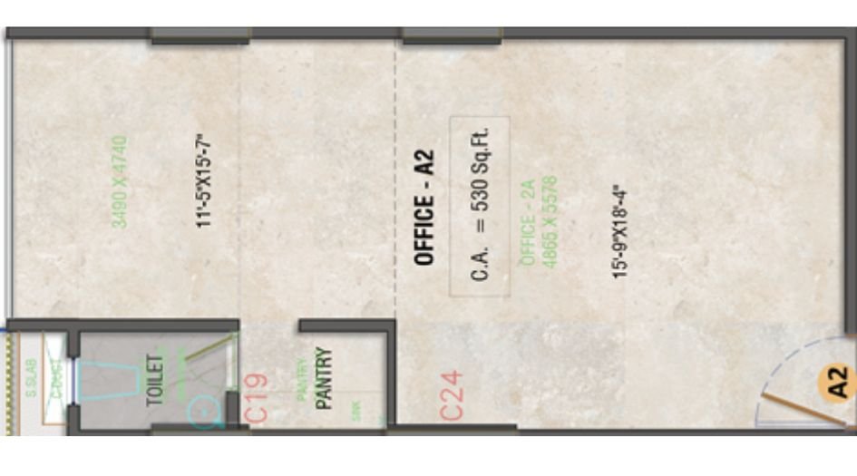 Yura-Business-Park-Office-Floor-Plan-530 Sqft